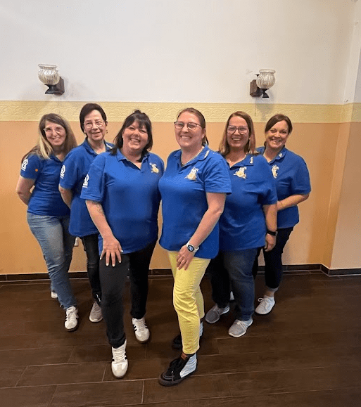 v.l.n.r.: Katja Kemper, Monika Schwellenbach, Jenny Ritterskamp, Melanie Kurth-Seiffert, Beate Pauly, Michaela Heiser